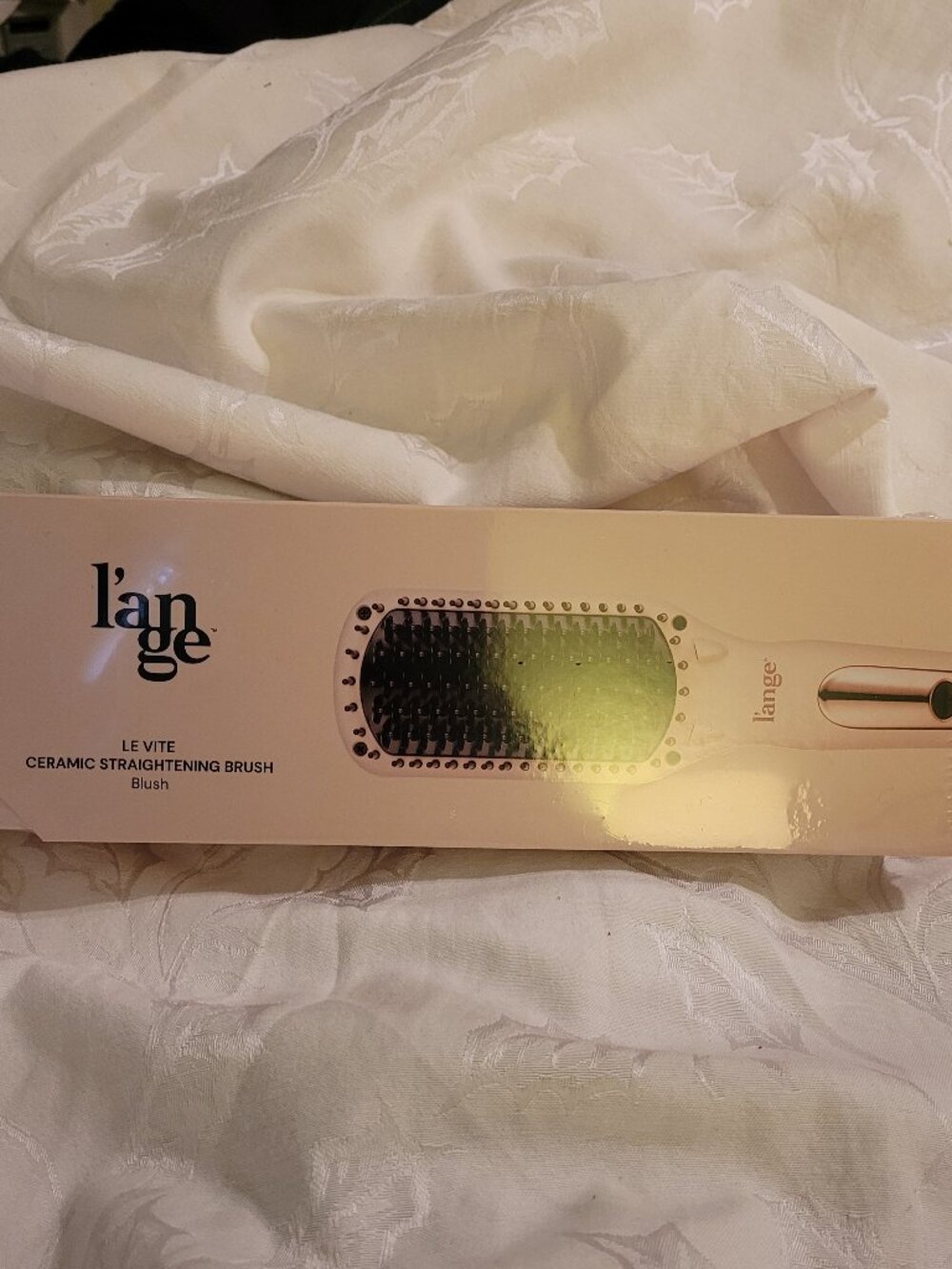 🎉NWT!🎉 L'Ange Ceramic Straightening Brush